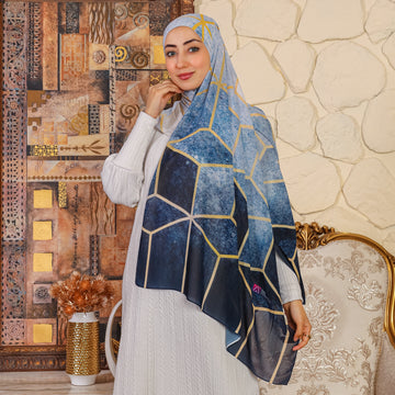 طرحة شيفون ديجيتال ٢متر - SC8230