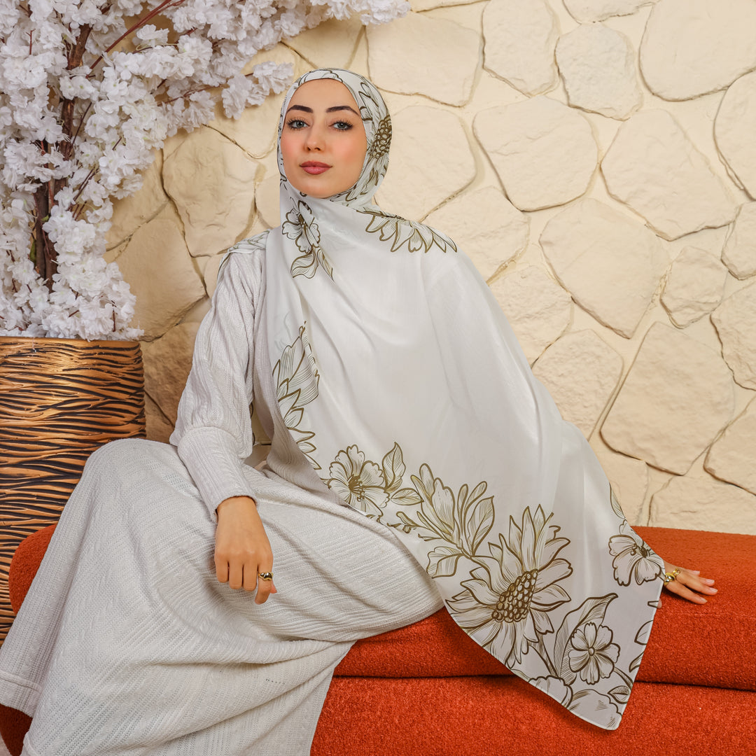 طرحة شيفون ديجيتال ٢متر - SC8307