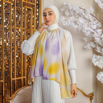 طرحة شيفون ديجيتال ٢متر - SC8402
