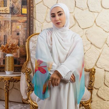 طرحة شيفون ديجيتال ٢متر - SC8431