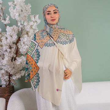 طرحة شيفون ديجيتال ٢متر *٧٠سم - SC8478
