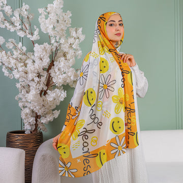 طرحة شيفون ديجيتال ٢متر *٧٠سم - SC8687