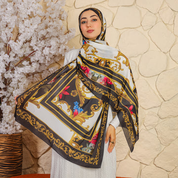 طرحة شيفون ديجيتال ٢متر *٧٠سم - SC8942