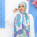 طرحة شيفون ديجيتال ٢متر -SC9144