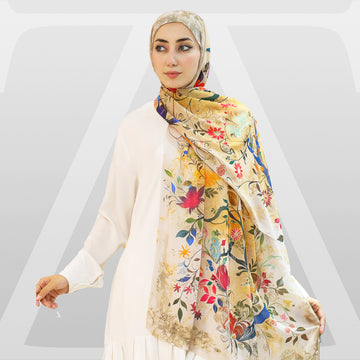 طرحة شيفون ديجيتال ٢متر *٧٠سم - SC9266