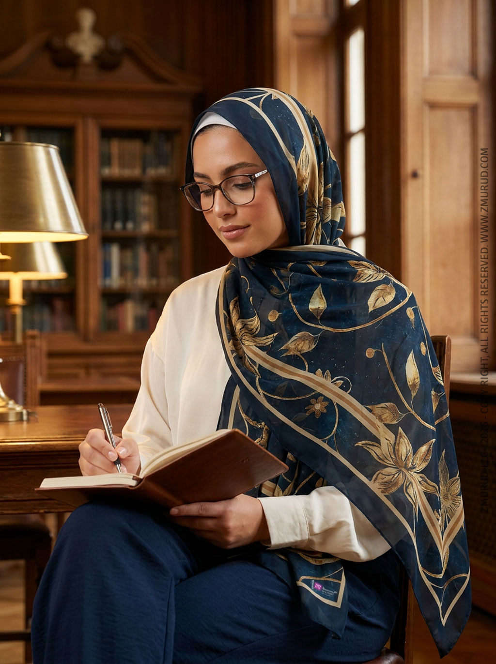 طرحة شيفون ديجيتال ٢متر *٧٠سم - SC9299