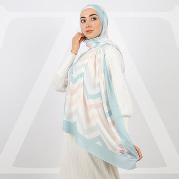 طرحة شيفون ديجيتال 180 - SCM103
