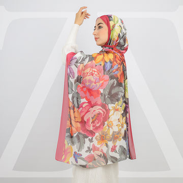 طرحة شيفون ديجيتال 180 - SCM420