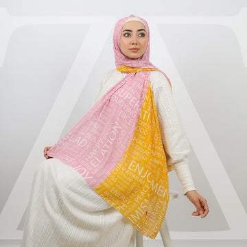 طرحة شيفون ديجيتال 180 - SCM428