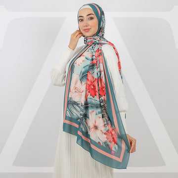 طرحة شيفون ديجيتال 180 - SCM452