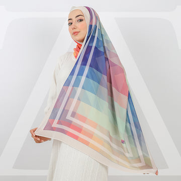 طرحة شيفون ديجيتال 180 - SCM455
