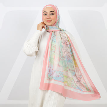 طرحة شيفون ديجيتال 180 - SCM476