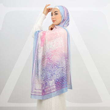 طرحة شيفون ديجيتال 180 - SCM526