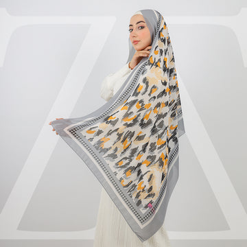 طرحة شيفون ديجيتال 180 - SCM542