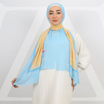 طرحة شيفون ديجيتال 180 - SCM546