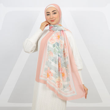 طرحة شيفون ديجيتال 180 - SCM551