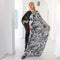 عباية شيفون وجوه  - Chiffon Faces Kaftan