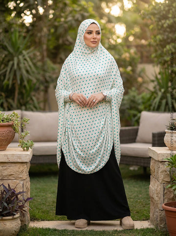 خمار سعودي منقط - SZ2522
