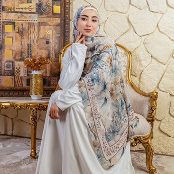 طرحة شيفون ديجيتال ٢متر - SC9293