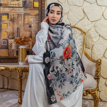 طرحة شيفون ديجيتال ٢متر - SC9320