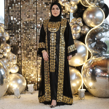تكشيطة مغربية قطعتين تطريز - TAMSF100