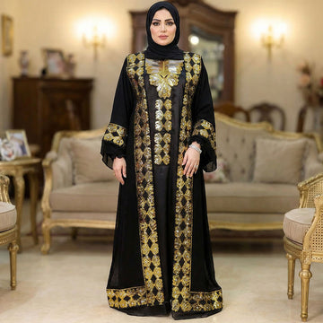 تكشيطة مغربية قطعتين تطريز - TAMSF101