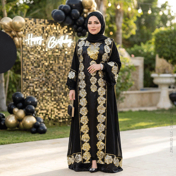 تكشيطة مغربية قطعتين تطريز - TAMSF103