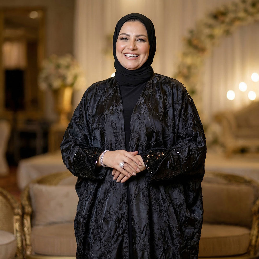 عباية خليجي سواريه - dmaf003