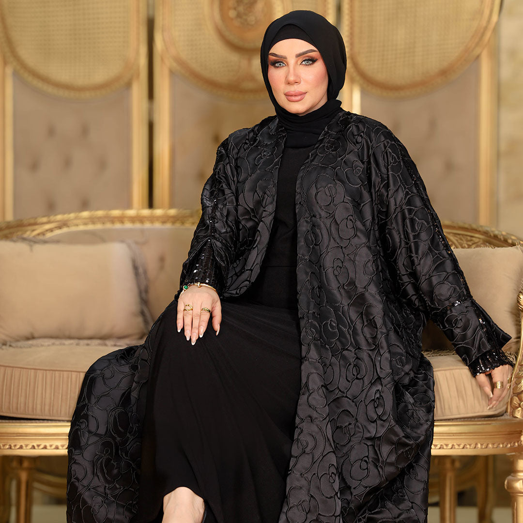 عباية إماراتي سواريه - dmaf004