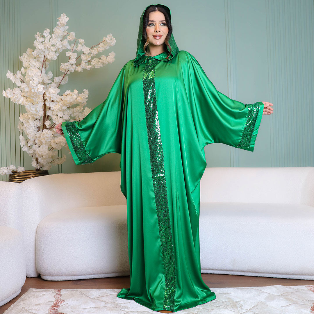 إسدال مغربى كابيشو حرير -dpif002