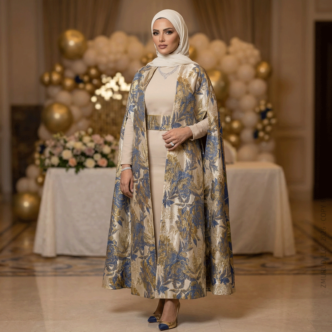 قفطان كاب بروكار- dpkd046