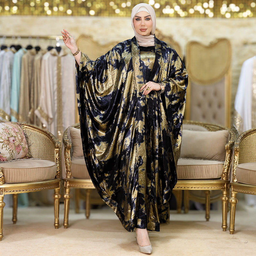 طقم قفطان إماراتي شايني - DPTKA007