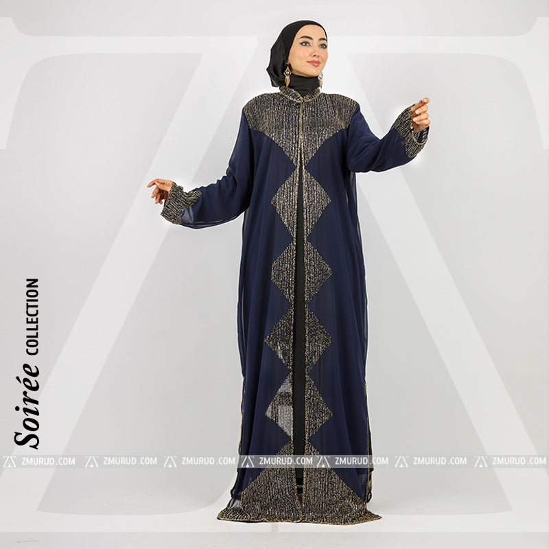 قفطان سواريه تطريز - dscd156