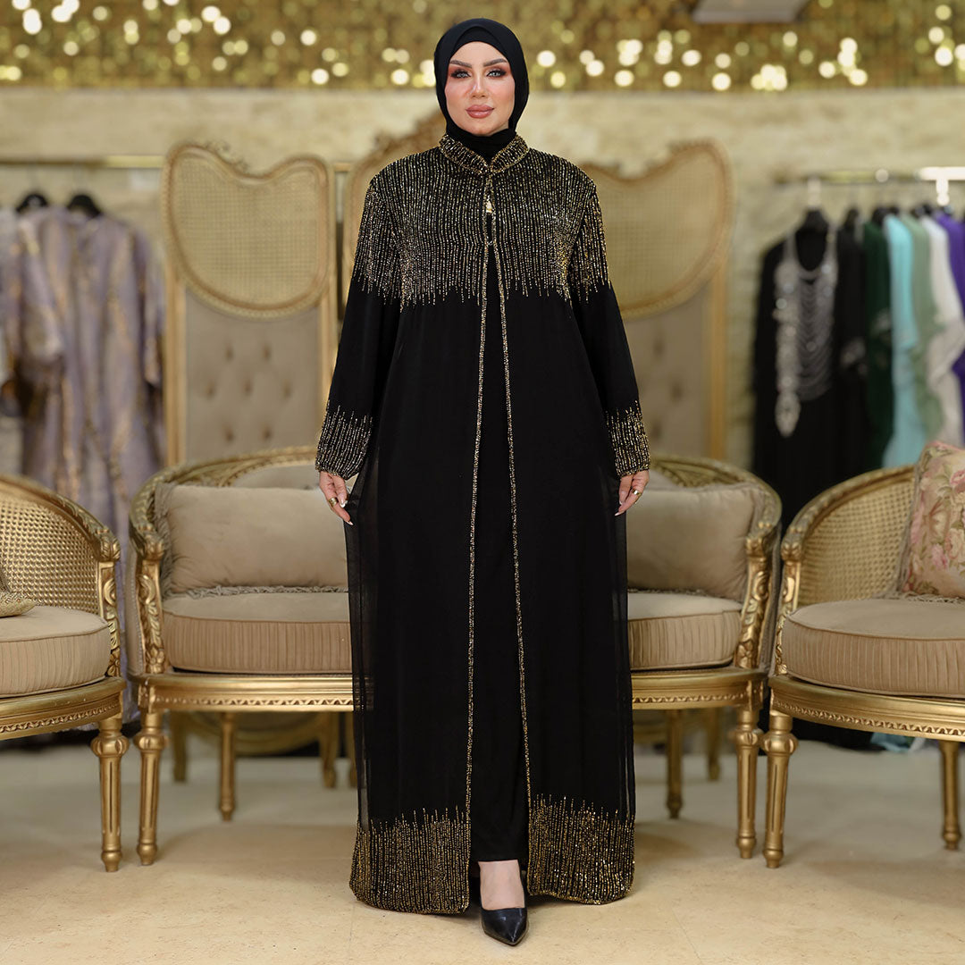 قفطان سواريه تطريز - dscd157