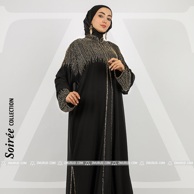 قفطان سواريه تطريز - dscd157