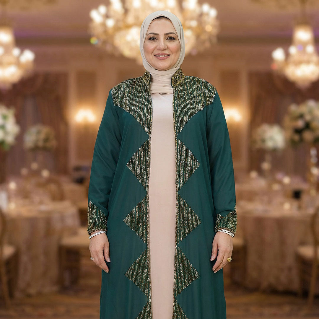 قفطان سواريه تطريز - dscd158
