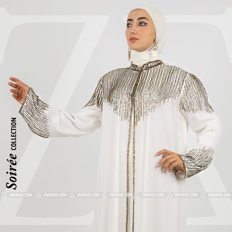 قفطان سواريه تطريز - dscd162