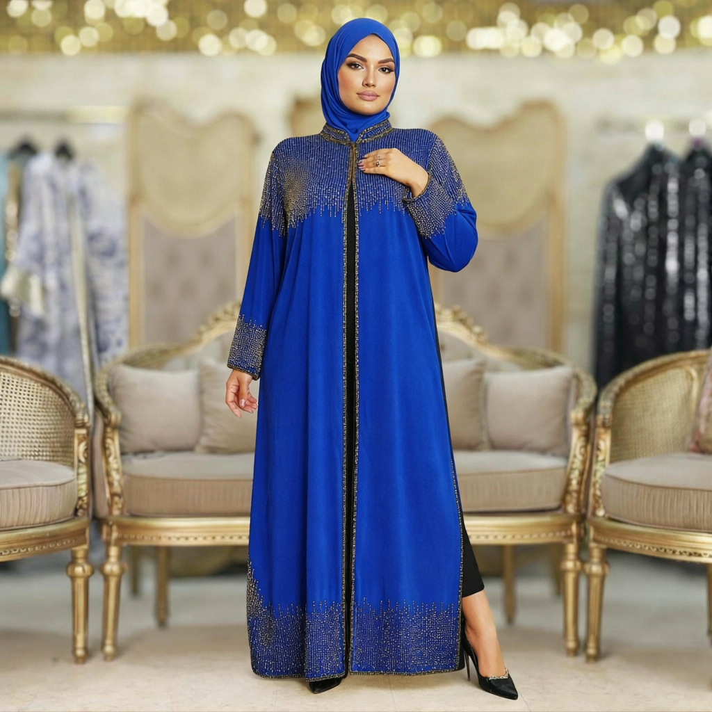 قفطان سواريه تطريز - dscd170