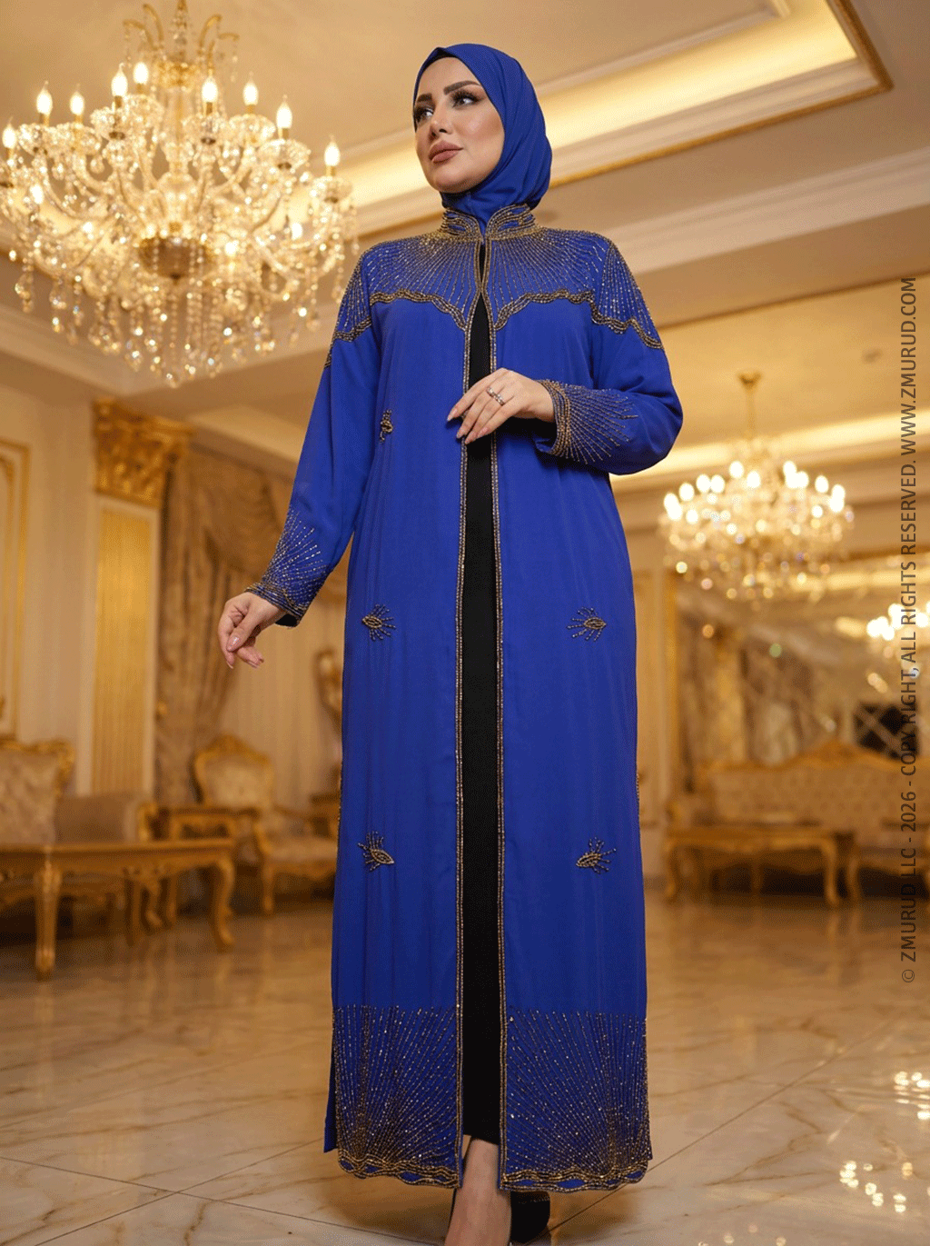قفطان سواريه تطريز - dscd227