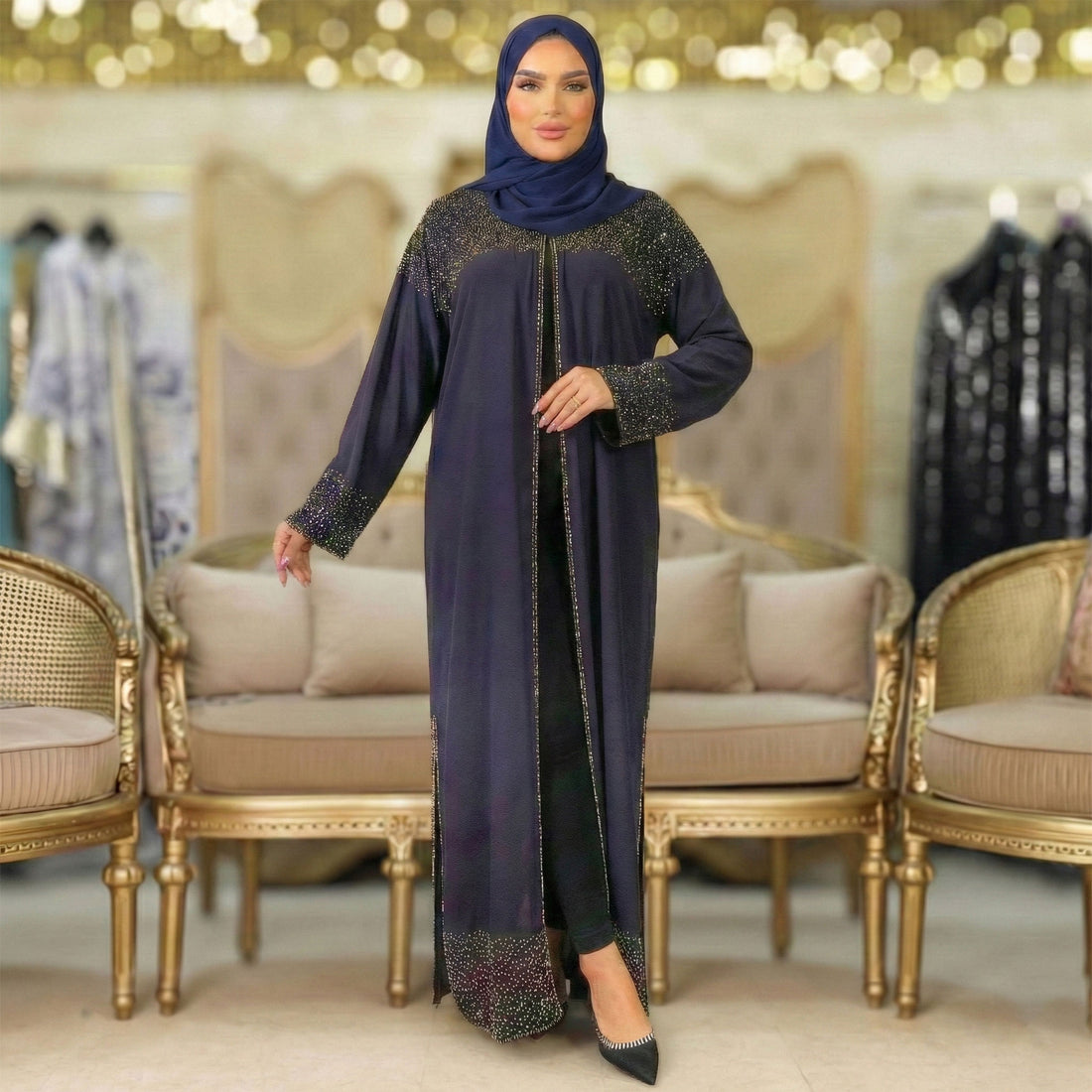 قفطان سواريه تطريز - dscd228