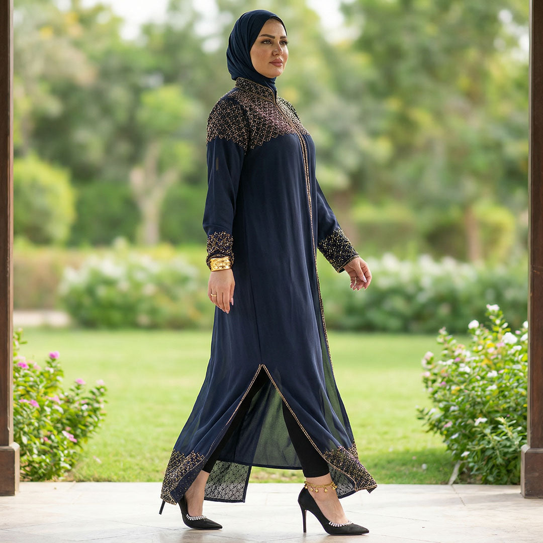 قفطان سواريه تطريز - dscd228