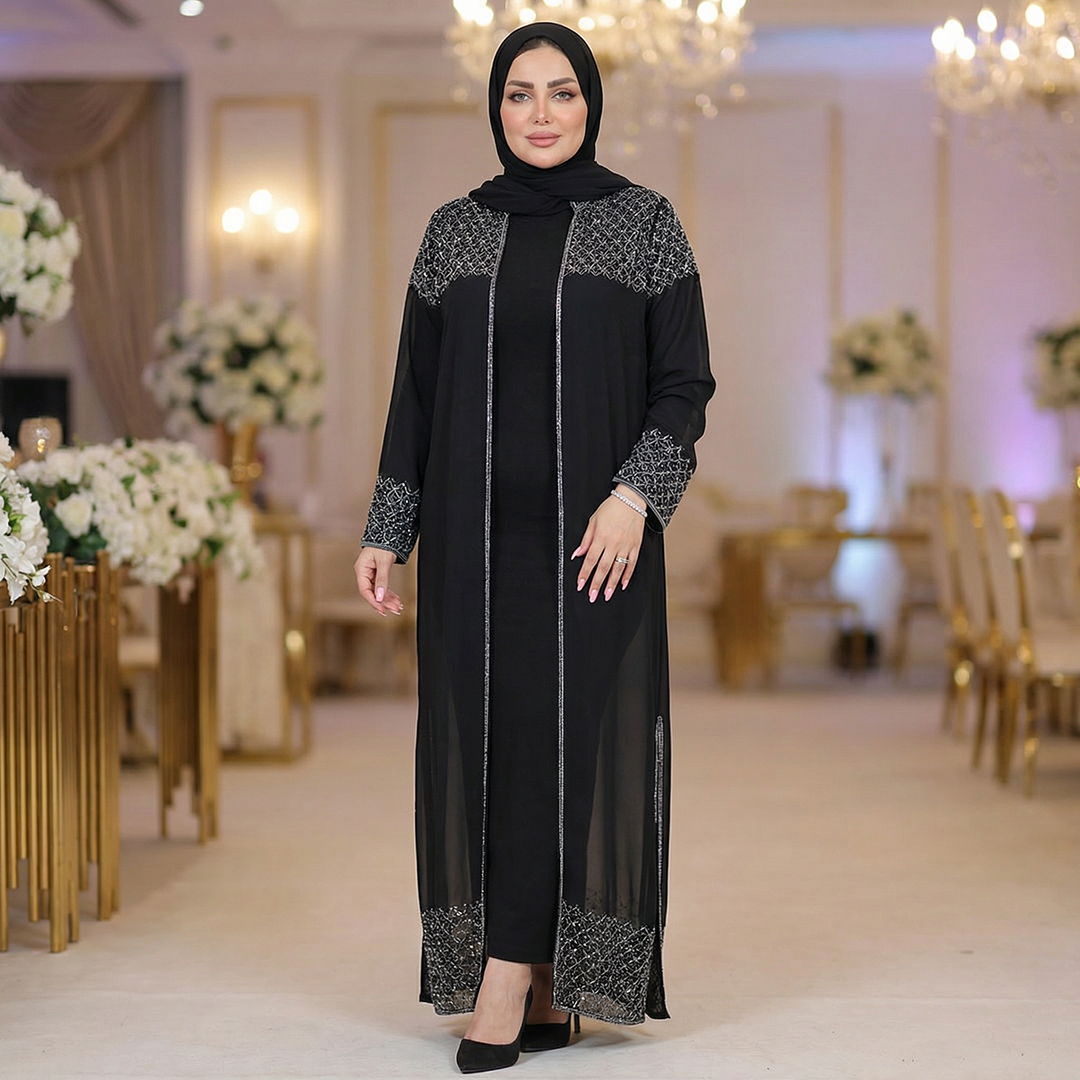 قفطان سواريه تطريز - dscd229