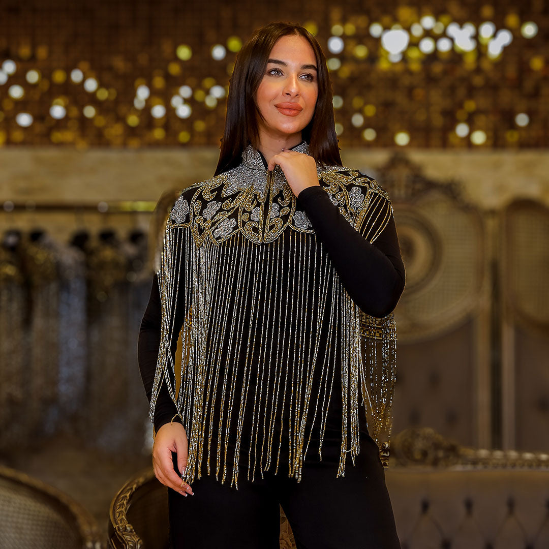 بوليرو تطريز هاند ميد -Dscd524