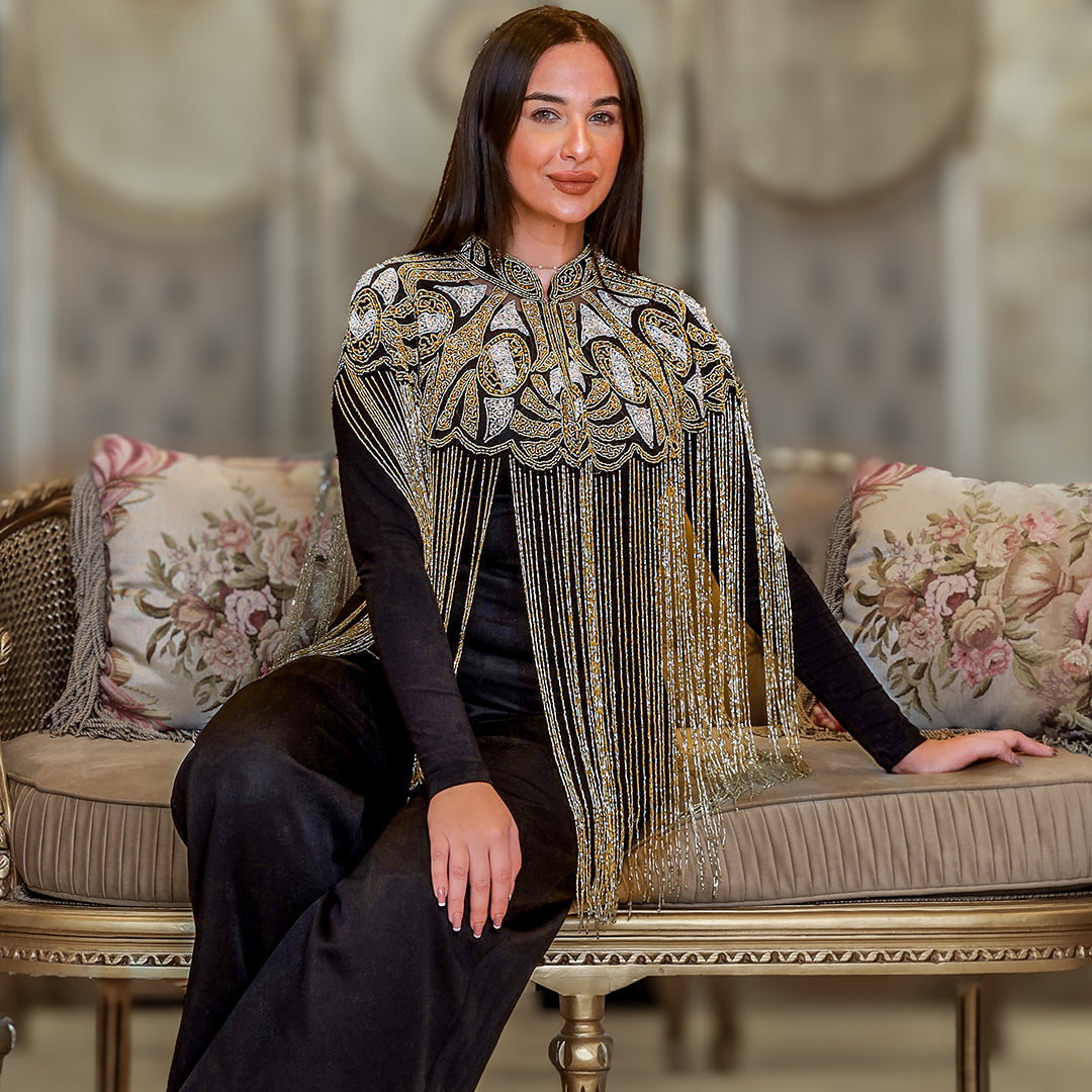 بوليرو تطريز هاند ميد -Dscd545