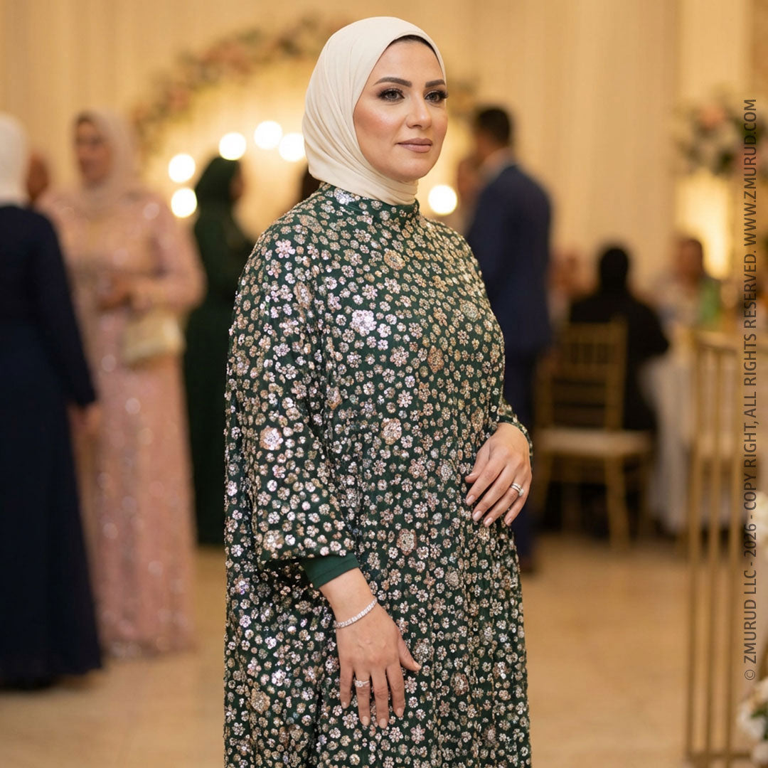 دراعة خليجي سواريه تطريز-DMDD023