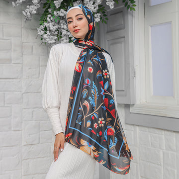 طرحة شيفون ديجيتال ٢متر - sc9132