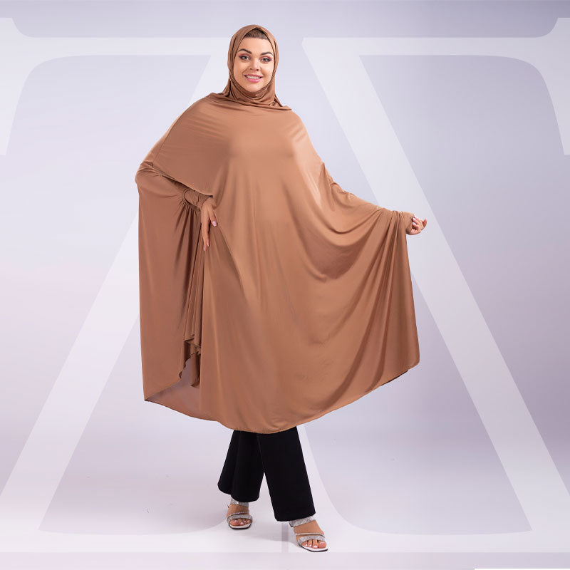 خمار زمرد سادة جيرسيه زبدة - KHM1006