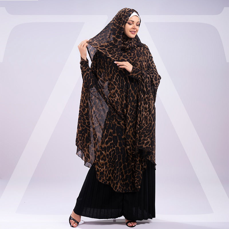 طرحة صلاة شيفون  - KHM501