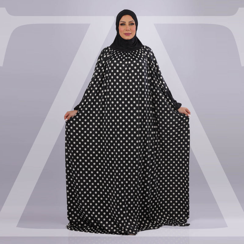 إسدال جيرسيه ليكرا قطعه واحده تلبيسة(ملحفه)  - MLZ5537