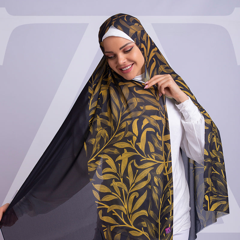 طرحة شيفون ديجيتال ٢متر - SC8331